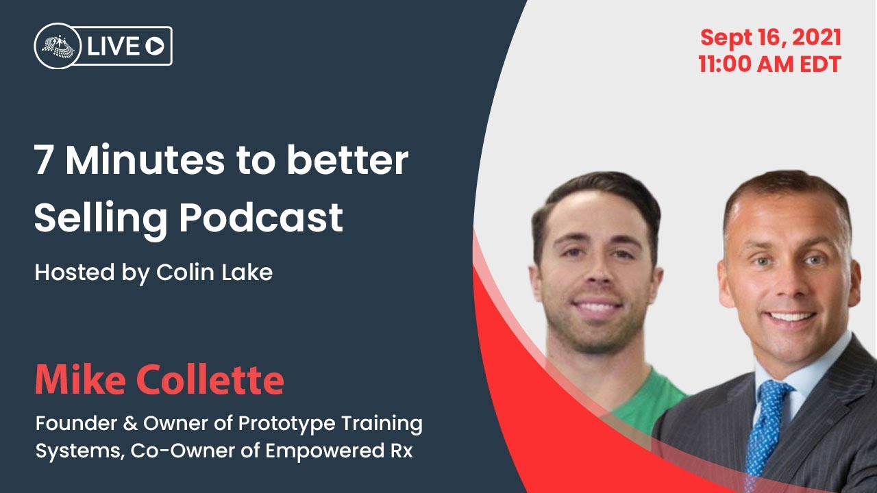 'Video thumbnail for 7 Minutes to better Selling Podcast Ep.  6'