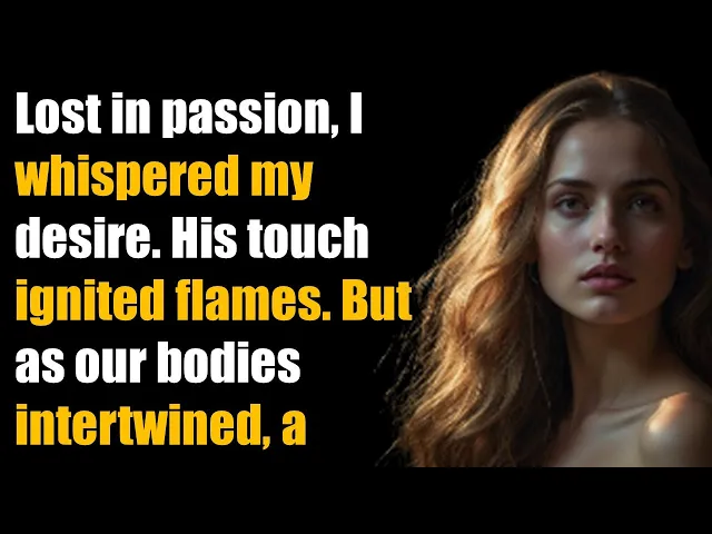 Video thumbnail for Lost in passion, I whispered my desire. His touch ignited flames. But as our bodies intertwined,