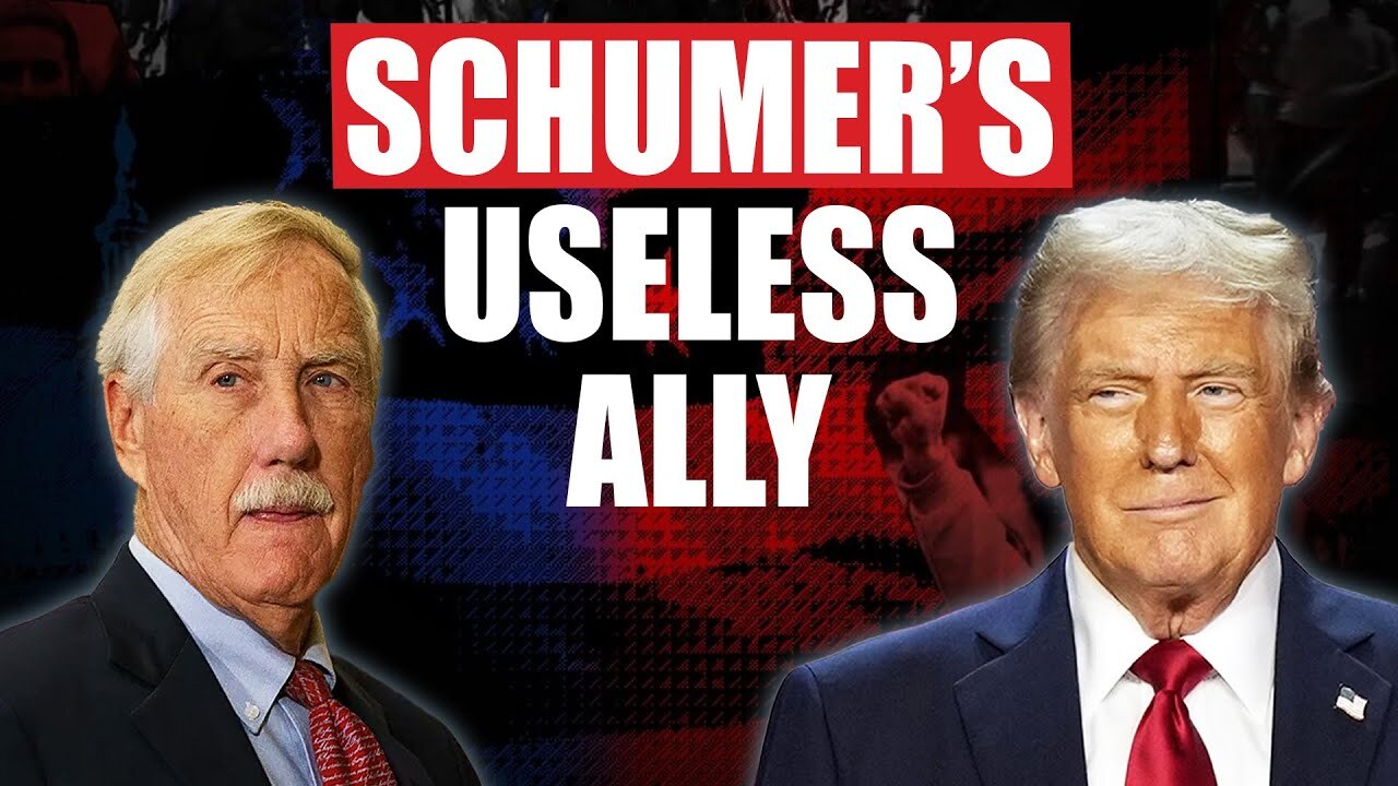 Video thumbnail for Senator Angus King Sold Out Americans for Trump