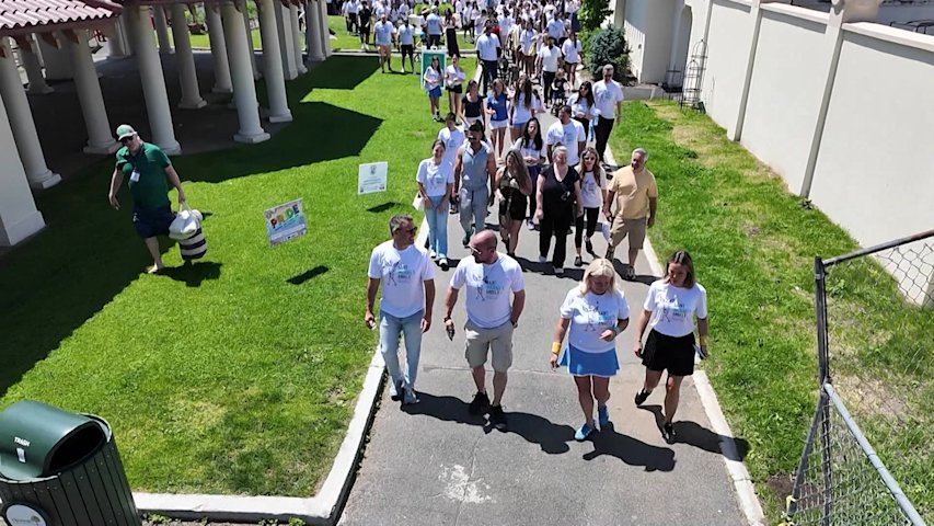 Video thumbnail for Angel Walk honors Rye Neck boy’s memory to help families dealing with pediatric cancer