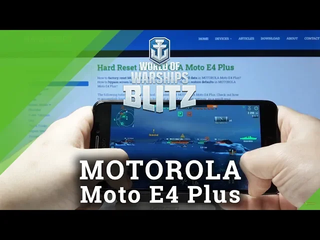 Video thumbnail for World of Warships on MOTOROLA Moto E4 Plus - Gameplay Video