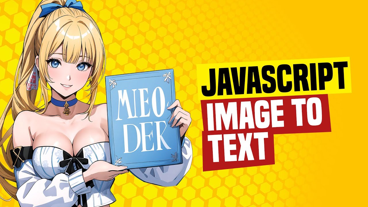 'Video thumbnail for Javascript Image To Text (Simple Examples)'