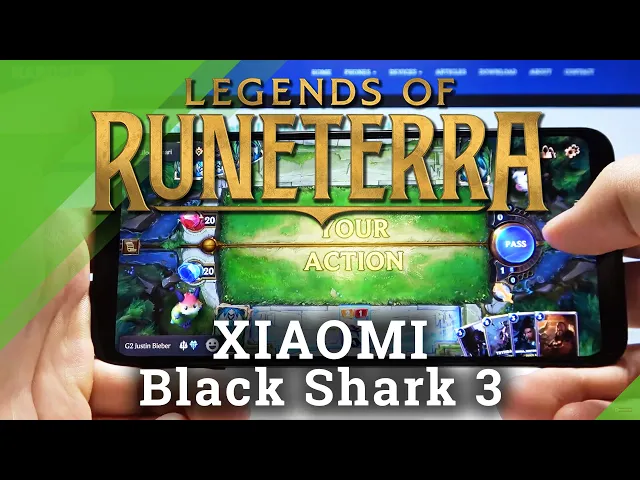 Video thumbnail for Legends of Runeterra Gameplay in Xiaomi Black Shark 3 – Gaming Performance Test
