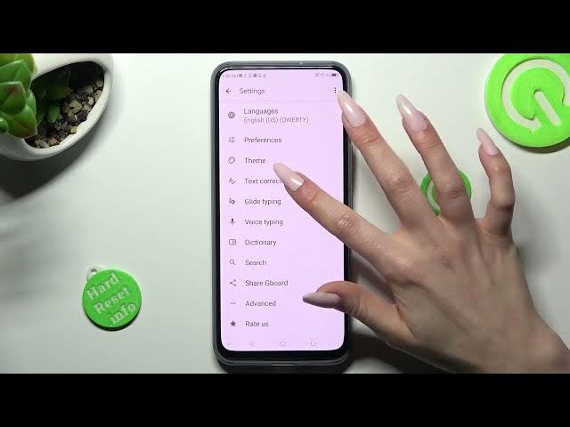 Video thumbnail for How to Enter Text Correction Options on ZTE AXON 20 - Text Correction Options