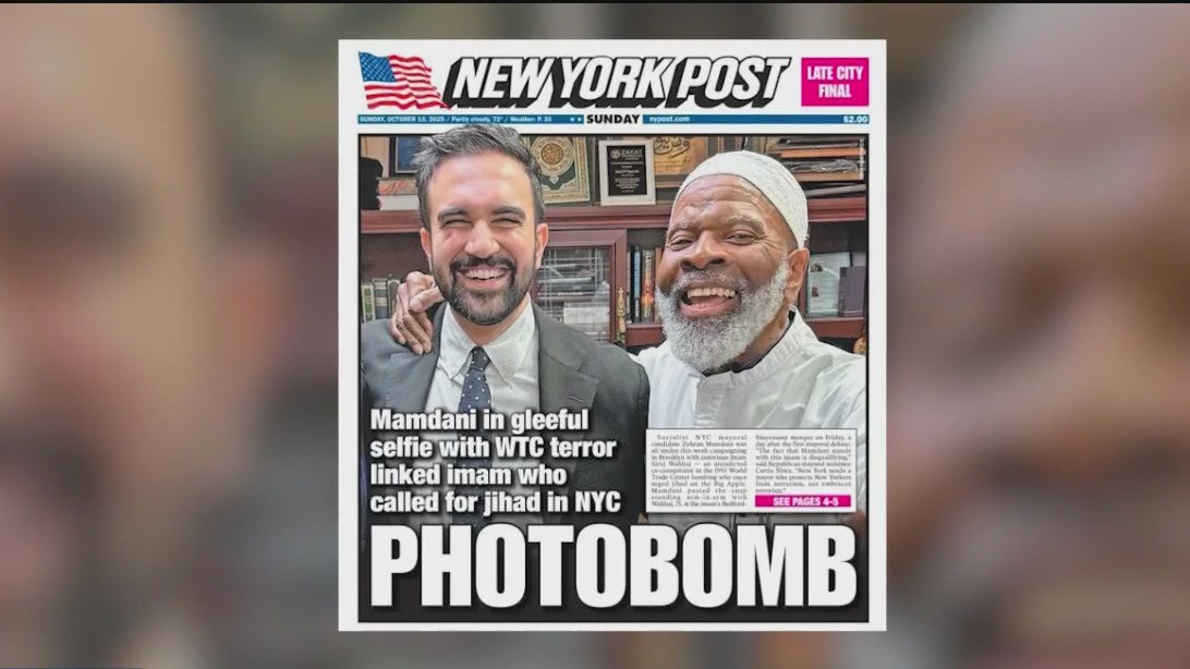 'Video thumbnail for Mamdani criticized for posing with controversial Brooklyn Imam'