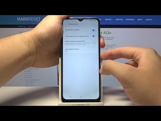 Video thumbnail for How to Hide Status & Navigation Bars on Screenshot in Samsung Galaxy A12s – Screenshot Settings