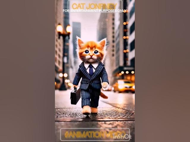 Video thumbnail for CAT MOTIVATION VIDEOS #shorts #aivideo #ai #cat