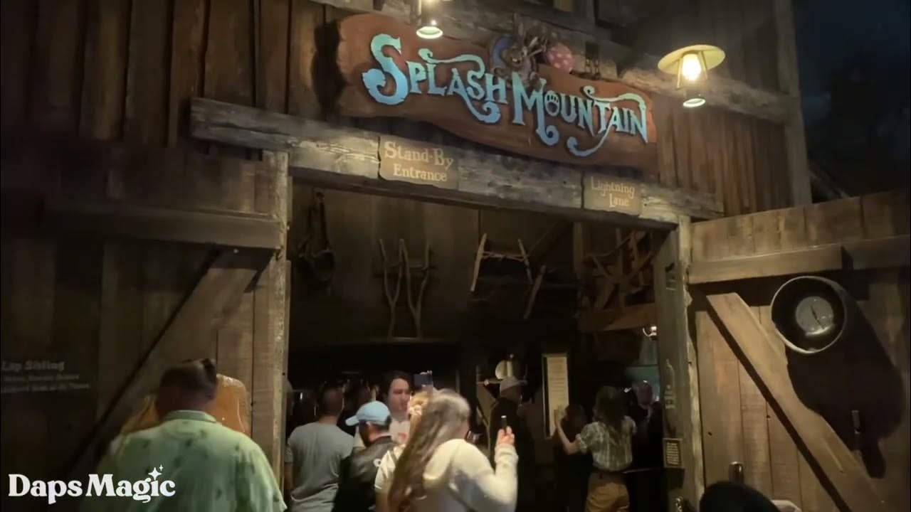 'Video thumbnail for The Doors Close on Splash Mountain at Disneyland For The Last Time'