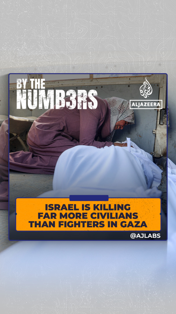 Video thumbnail for Israel is killing far more civilians than fighters in Gaza