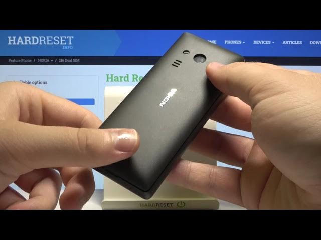 Video thumbnail for How to Insert Battery in NOKIA 216 – Input/Remove Battery