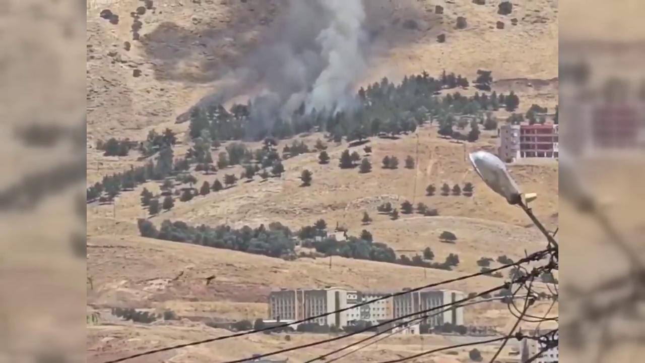 Video thumbnail for Iraq: Iranian Drone Strike Targets Kurdish Opposition.