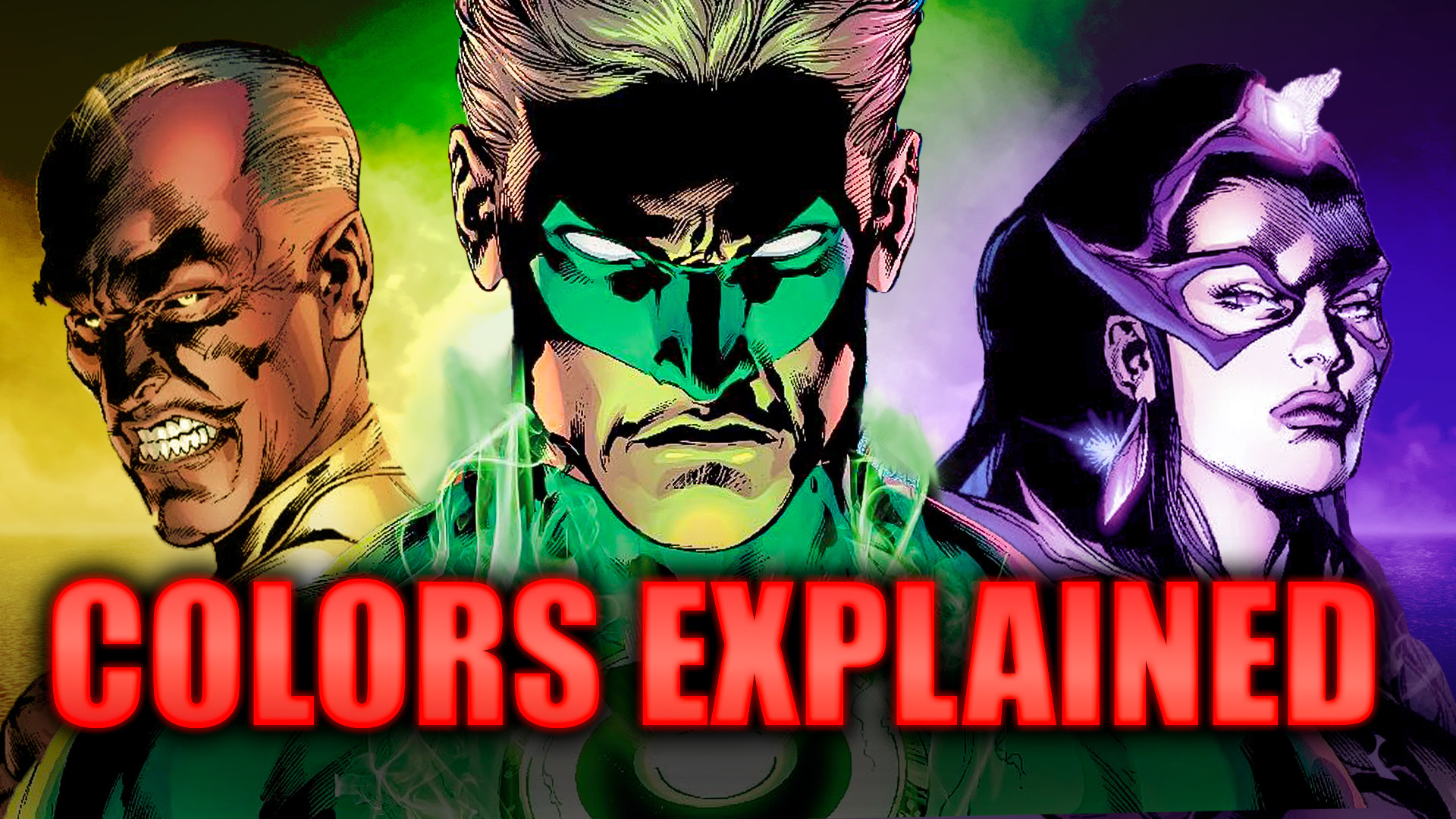 Video thumbnail for The Colors Of DC's Lantern Corps And What They Mean, Explained