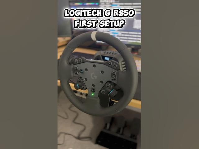 Video thumbnail for Logitech G RS50 Direct Drive 8nm with the RS pedals First Setup! #logitechg #simracing #rs50