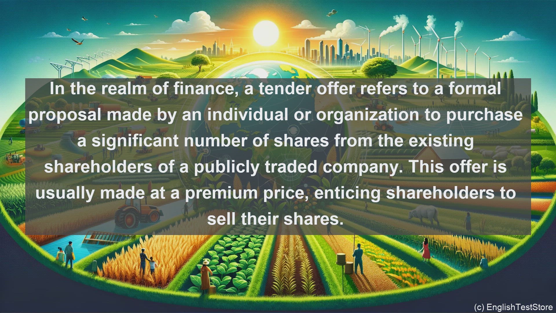 'Video thumbnail for Tender offer in economics and finance'
