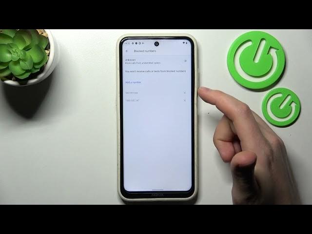 Video thumbnail for How to Unblock Number on NOKIA X20 – Remove Number from Black List