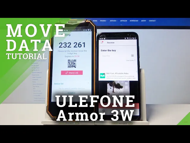 Video thumbnail for How to Move Storage of ULEFONE Armor 3W to Android using Send Anywhere App