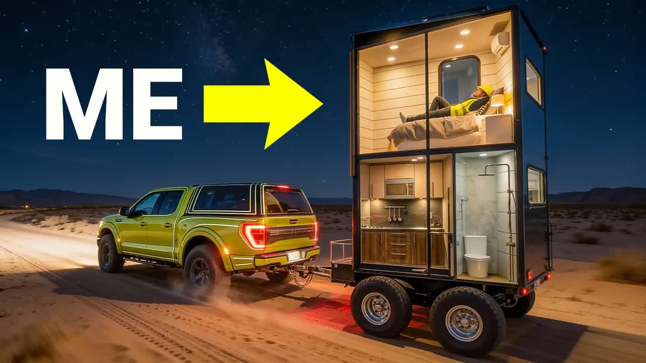 Video thumbnail for frenchiefries: exploring tiny homes! $100 to $100,000 modern & unique designs