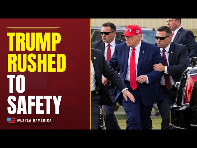 Video thumbnail for BREAKING: Trump's Life In Danger - Feds Rush In