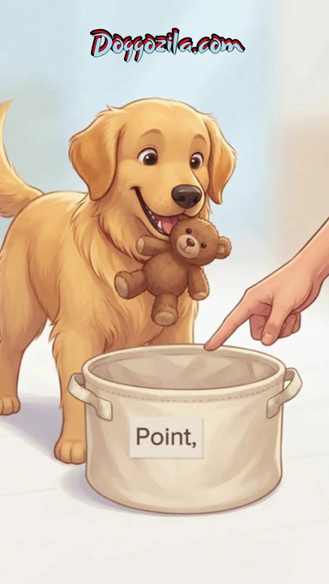 Video thumbnail for Step-By-Step Teaching Your Dog to Clean Up Toys