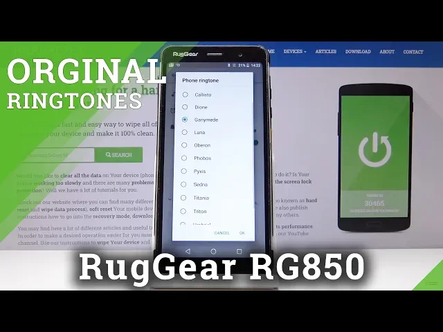 Video thumbnail for How to Change Ringtone in RUGGEAR RG850- Ringtone Settings