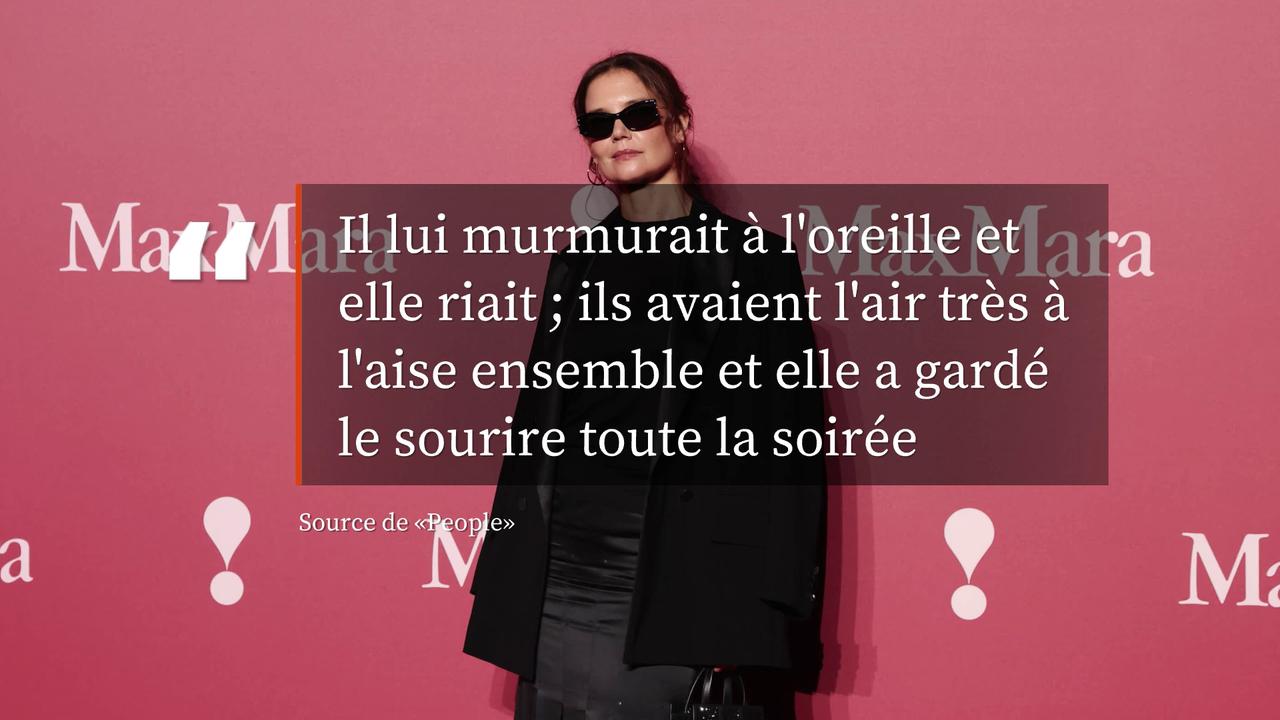 Video thumbnail for Katie Holmes semble avoir un nouvel amoureux.