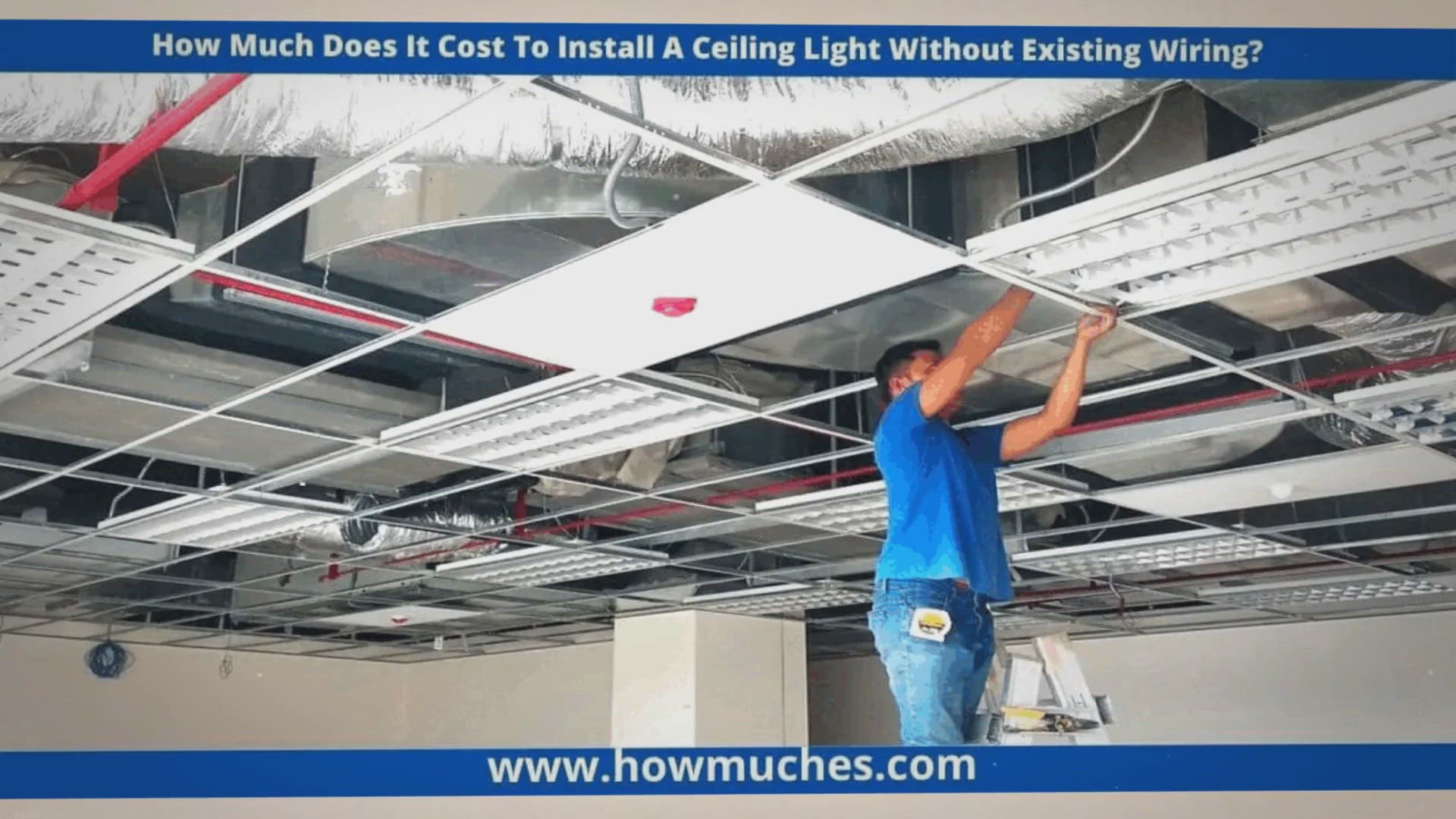 Video thumbnail for How Much Does It Cost To Install A Ceiling Light Without Existing Wiring?