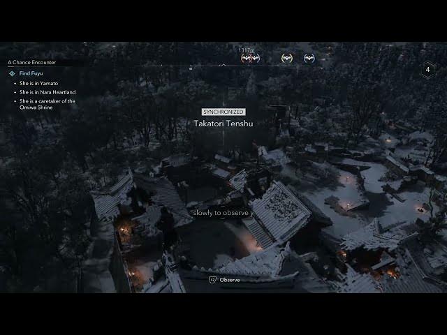 Video thumbnail for Assassin's Creed Shadows - Yamoto: Synchronize Takatori Tenshu at Takatori Castle Ruins Gameplay