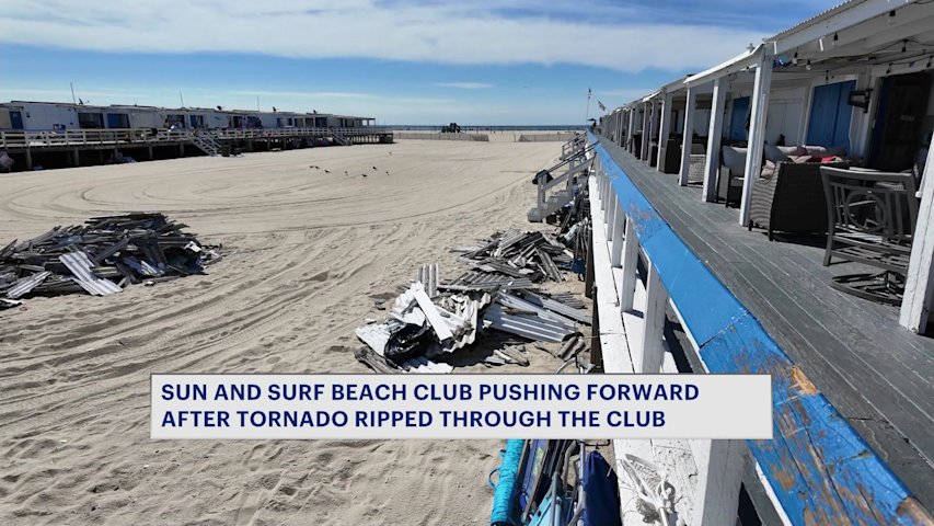 Video thumbnail for Sun & Surf Beach Club partially reopens 9 days after tornado