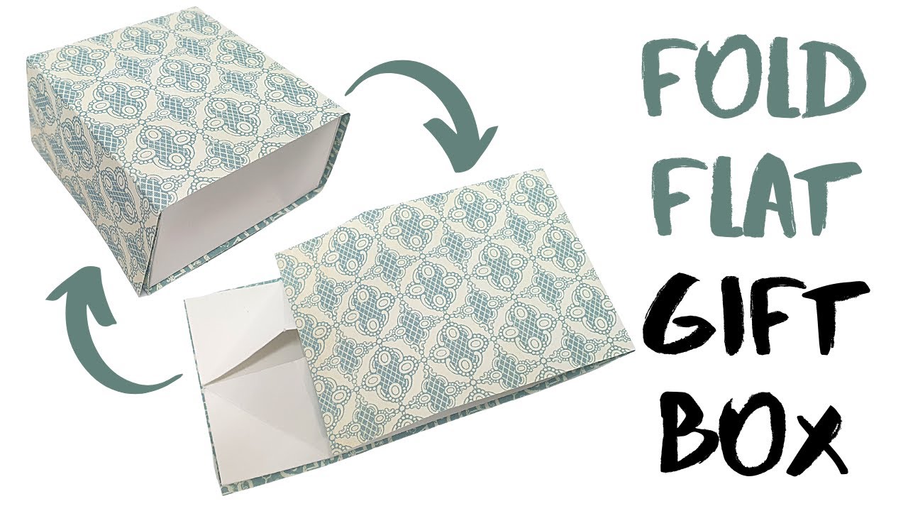 Video thumbnail for Flat Fold Box Tutorial