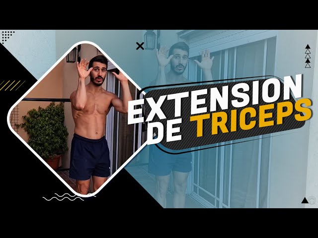 Video thumbnail for EXTENSIONES DE TRÍCEPS | Técnica Correcta, Beneficios y Errores Comunes