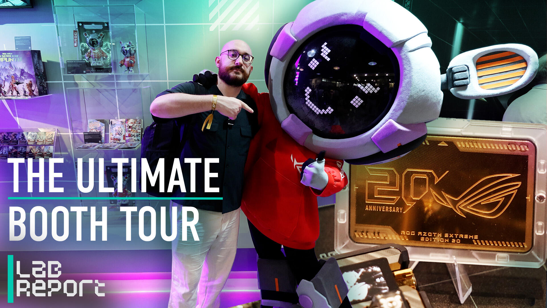 Video thumbnail for Join Us on a Fast Tour of the Asus ROG 20th Anniversary Event at Computex 2026