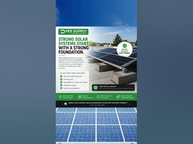 Video thumbnail for Strong solar systems start with a strong foundation.