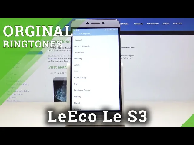 Video thumbnail for How to Change Ringtone in LeEco Le S3 – Ringtone List