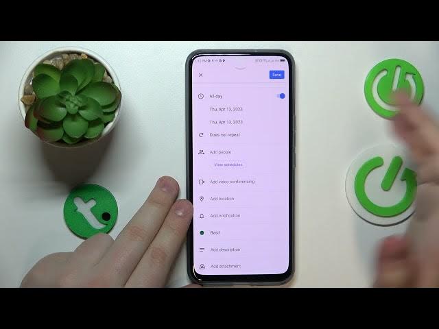 Video thumbnail for How to Add Event to Calendar on ZTE AXON 20 - Create Calendar Event