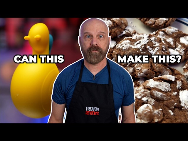 Video thumbnail for Can I Make Christmas Cookies With These WEIRD Measuring Tools?