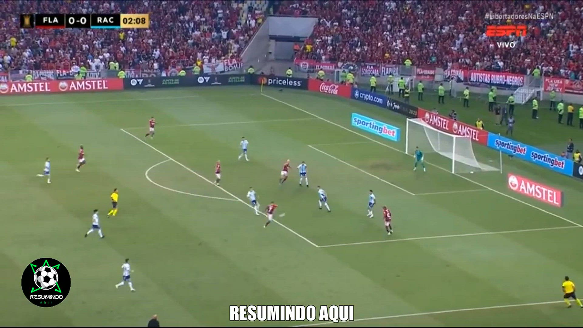 Video thumbnail for Flamengo 2 x 1 Racing | Melhores Momentos | Libertadores 2023