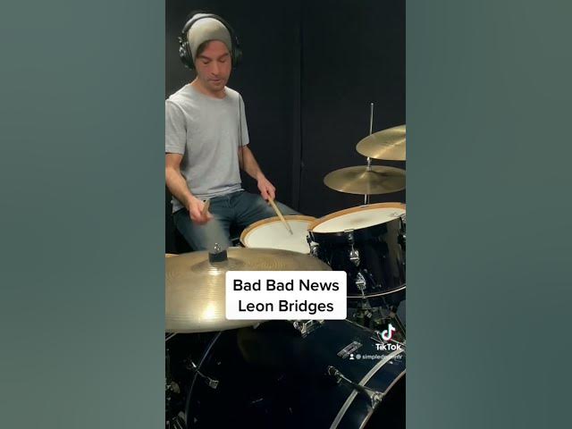 Video thumbnail for “Bad Bad News” - Leon Bridges | Drum Cover | Fun Songs On Drums