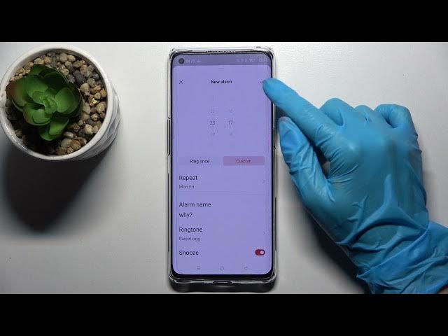 Video thumbnail for How to Set Up Alarm Clock on OPPO Reno 6 Pro 5G - Open Alarm Clock