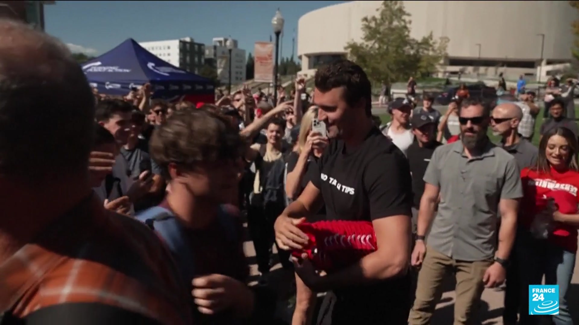 'Video thumbnail for Assassinated MAGA youth leader's rhetoric inspired followers, enraged critics'