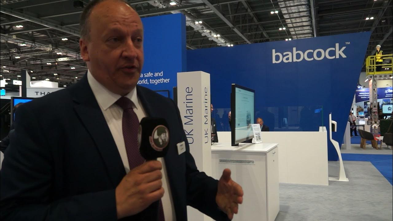 'Video thumbnail for DSEI 2021 Babcock presents its full range of Naval Platforms   Maritime Equipment and Ships'