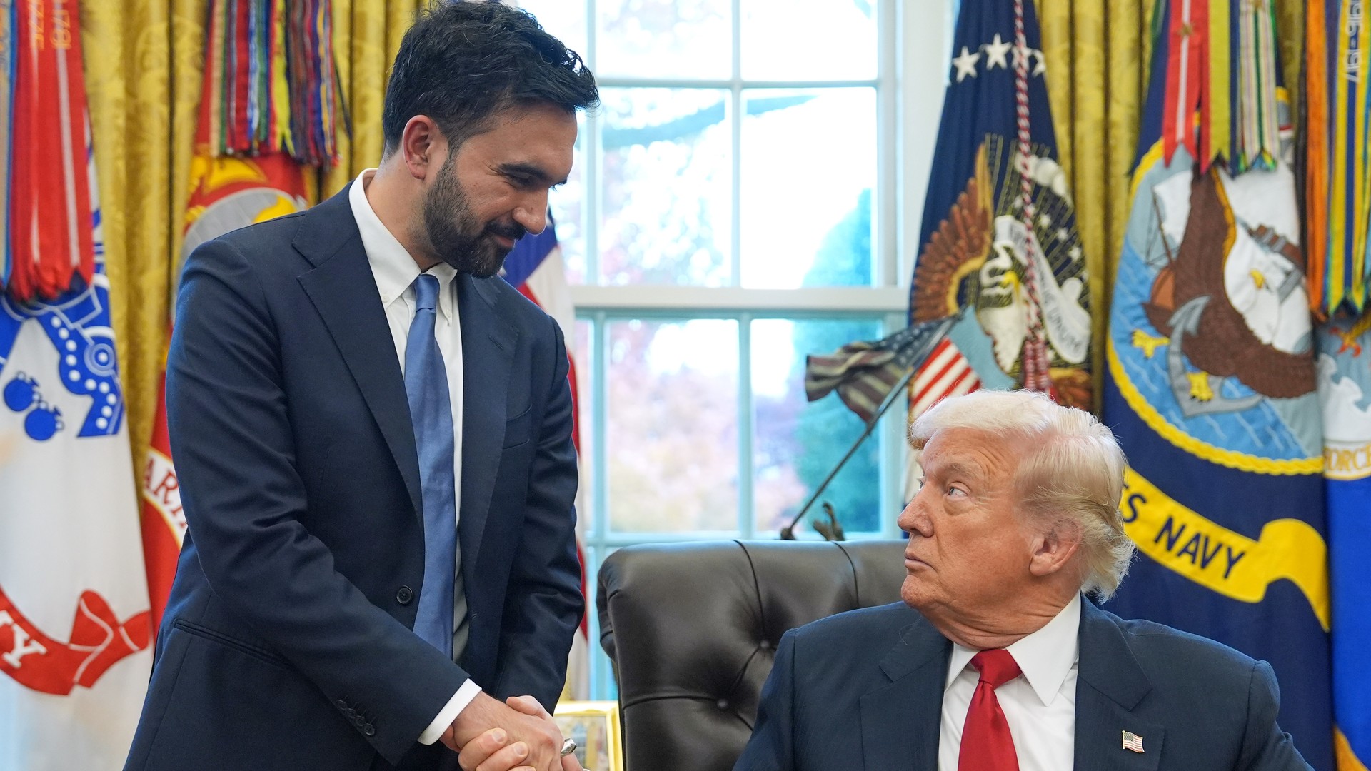 Video thumbnail for Trump, Mamdani set for another face-to-face meeting on Monday