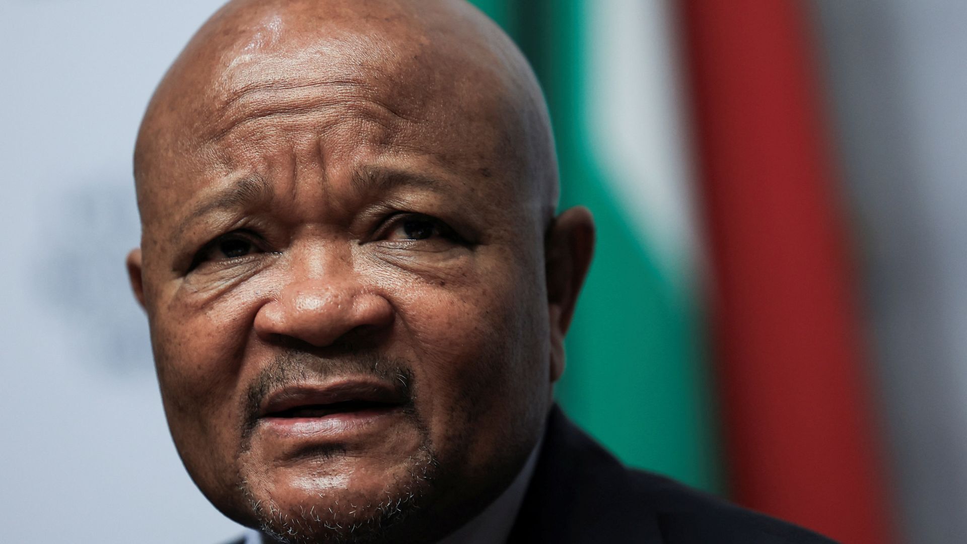 'Video thumbnail for South African police minister suspended over corruption allegations'