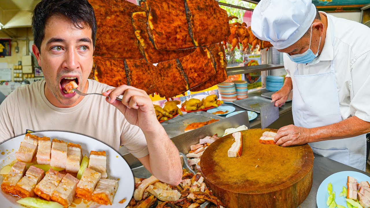 Video thumbnail for 24 Hours of MALAYSIAN STREET FOOD in Kuala Lumpur CRISPY Pork, BEEF Noodles & More!