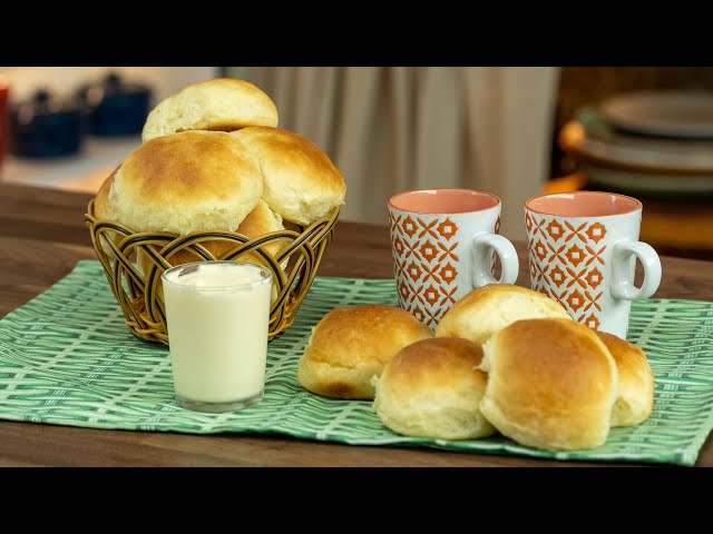Video thumbnail for Pão de Batata Caseiro Macio e Fofinho