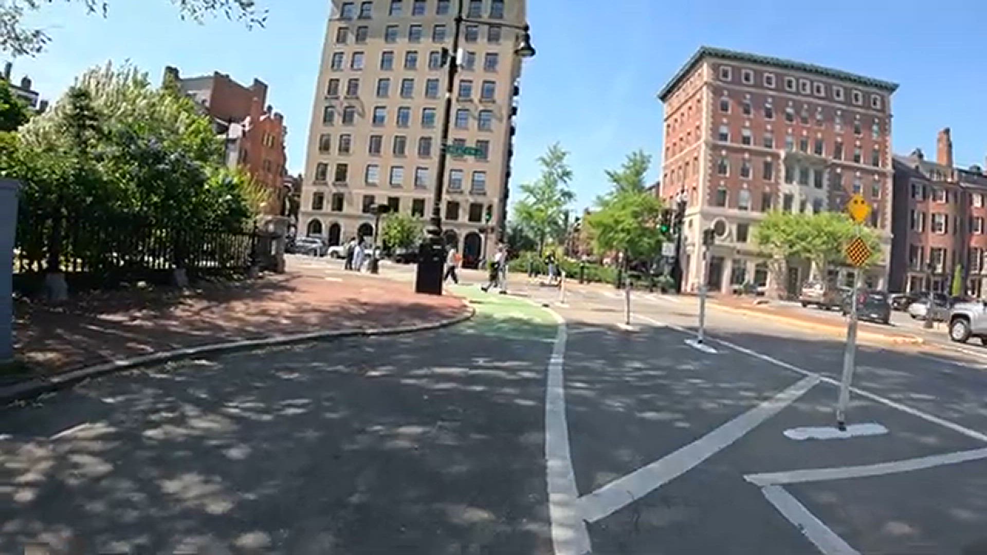 'Video thumbnail for A Scenic Bike Tour Along the Boston Public Garden and through Back Bay on Beacon Street'