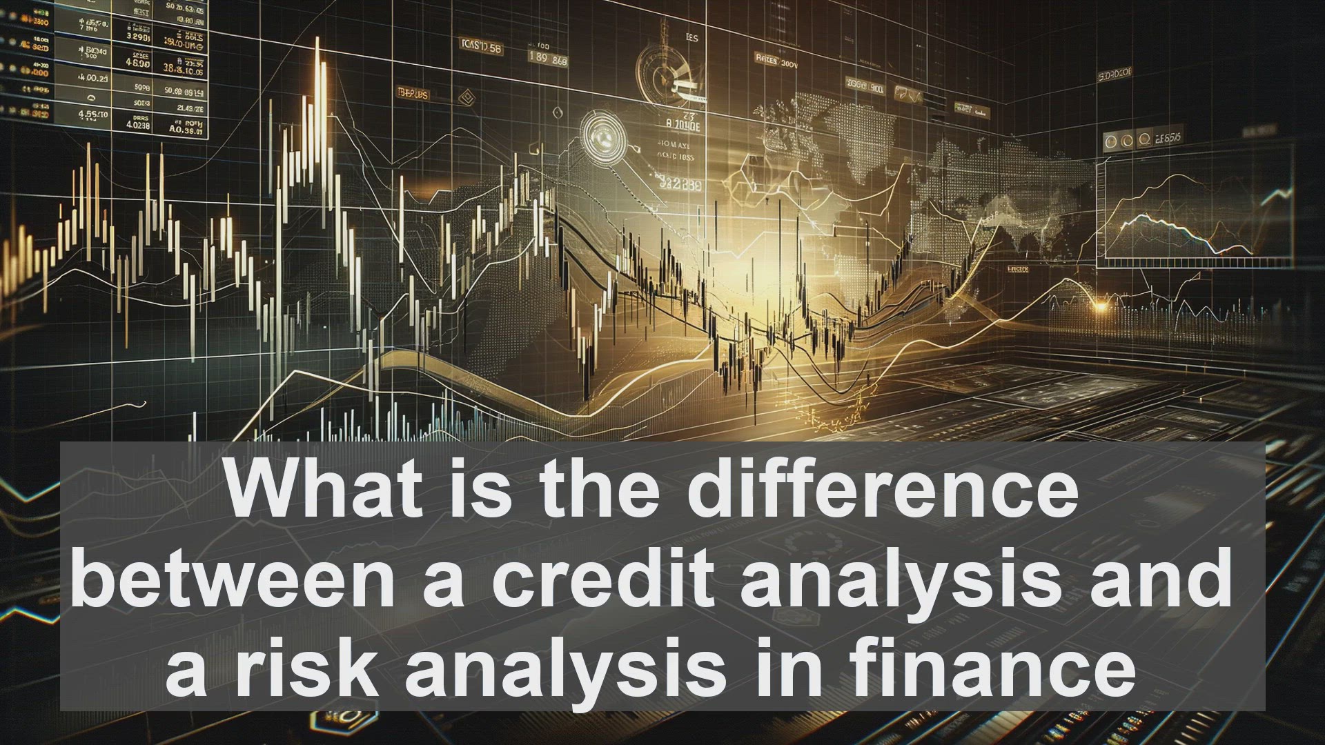 'Video thumbnail for What is the difference between a credit analysis and a risk analysis in finance?'