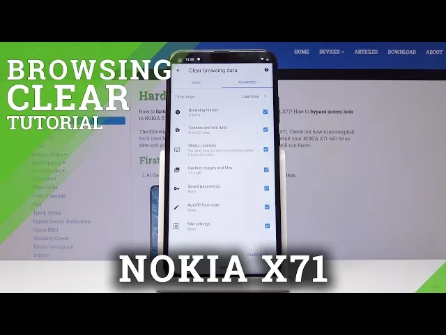Video thumbnail for How Clear Browser in NOKIA X71 - Erase Browser Data