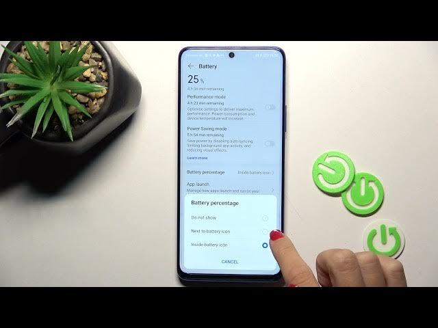 Video thumbnail for Honor Magic 4 Lite - How To Enable Battery Percentage