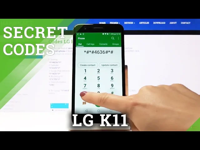 Video thumbnail for Secret Codes for LG K11 – Hidden Mode / IMEI Number / Calendar Storage