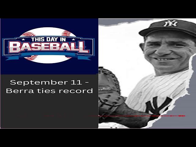 Video thumbnail for September 11 Berra ties record